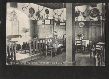 Bad Leutenberg Altdeutsches Zimmer 1910 Gastst 