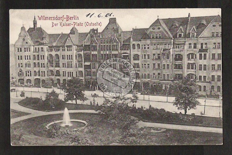 Wilmersdorf Berlin Kaiserplatz Ostseite 