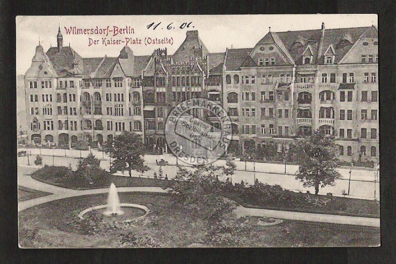 Wilmersdorf Berlin Kaiserplatz Ostseite 