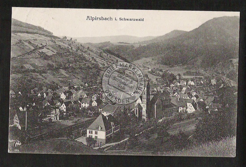 Alpirsbach im Schwarzwald 1919 