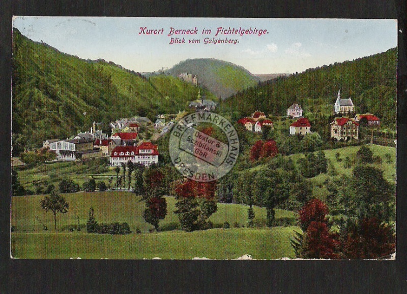 Berneck Blick vom Galgenberg 