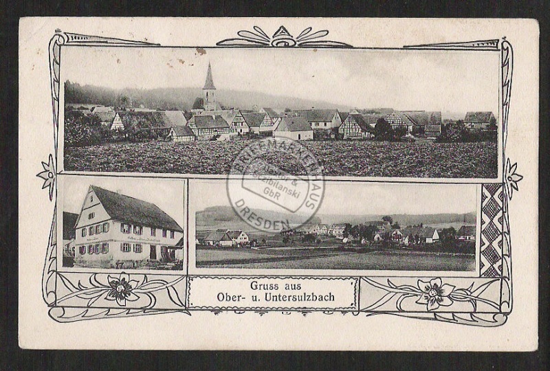 Ober und Untersulzbach Gasthaus zum Löwen + Ort 