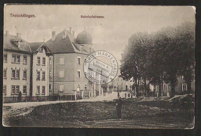 Treuchtingen Bahnhofstrasse  ca. 1910 