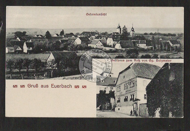 Euerbach Gasthaus zum Roß + Gesamtansicht 