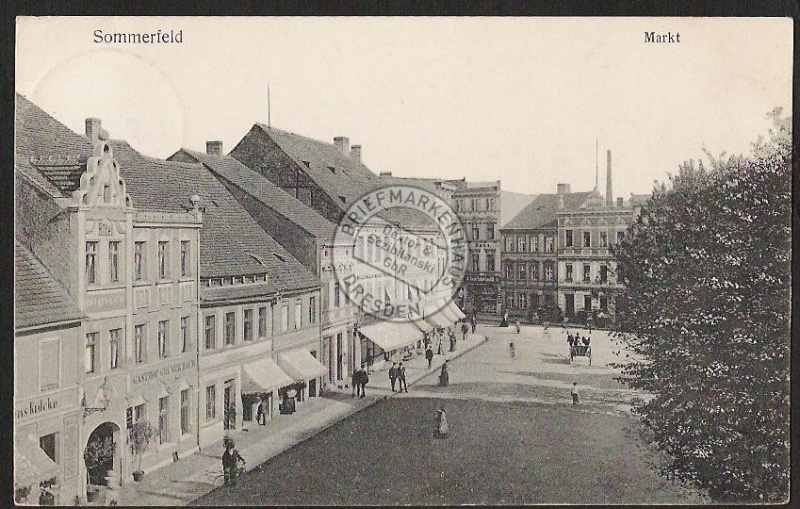 Sommerfeld Gasthof Grüner Baum Markt 