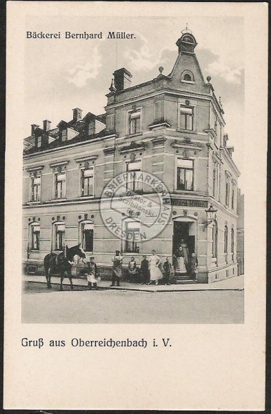 Oberreichenbach Bäckerei Bernhard Müller Pferd 