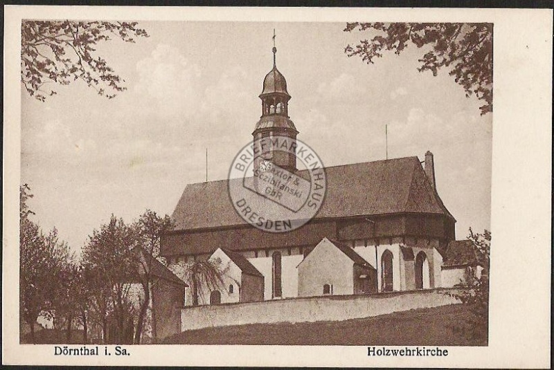 Dörnthal Sachsen Holzwehrkirche 