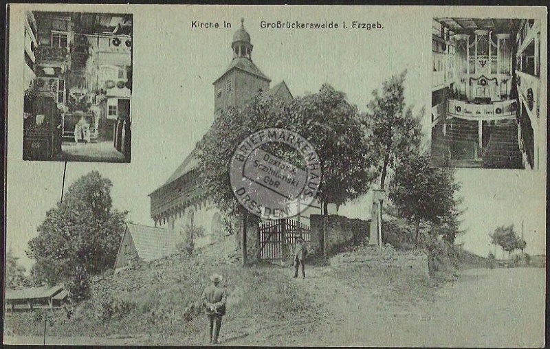 Großrückerswalde Kirche Kircheninneres 