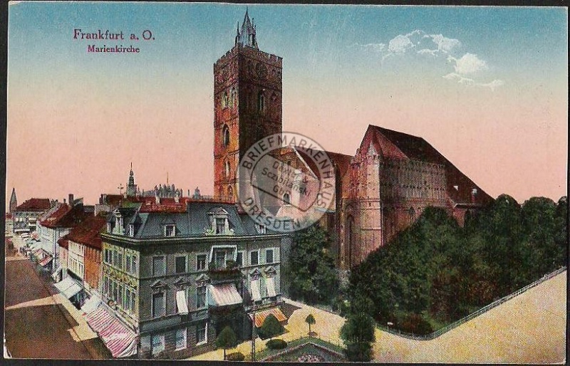 Frankfurt O. Marienkirche Gr. Scharrnstraße 