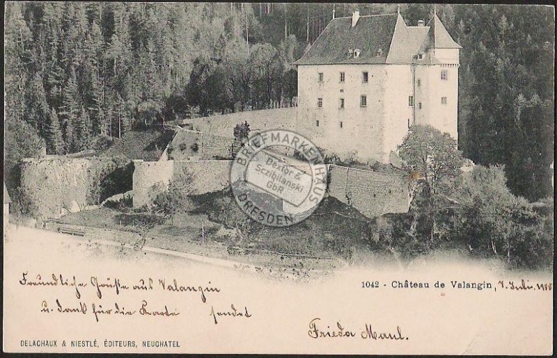 Chateau de Valangin 1900 