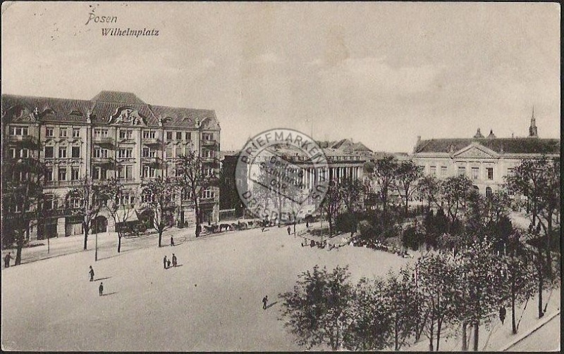 Posen Wilhelmplatz 1915 
