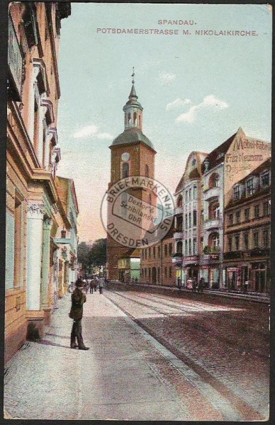 Berlin Spandau Potsdamerstrasse Nikolaikirche 