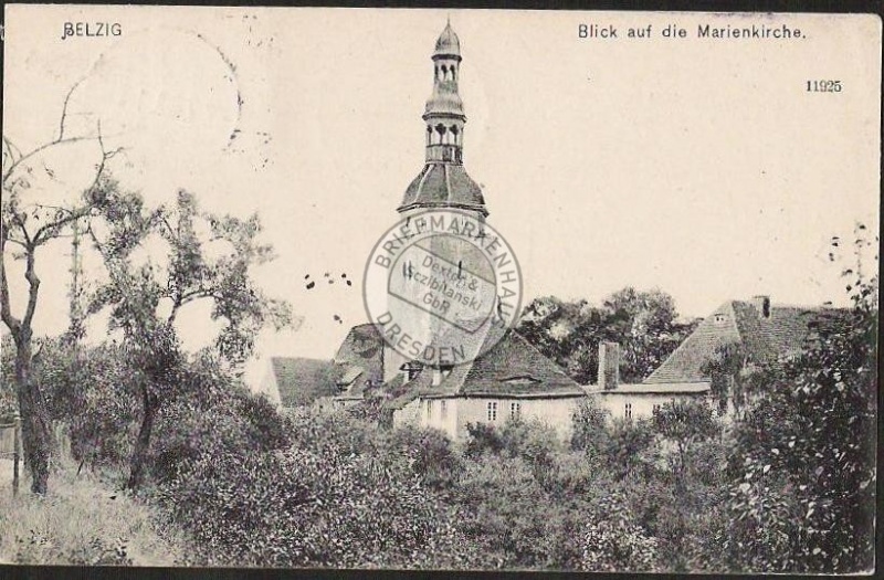 Belzig Marienkirche 1904 