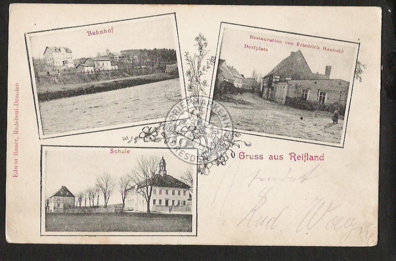 Reifland Bahnhof Schule Restauration Gasthaus 