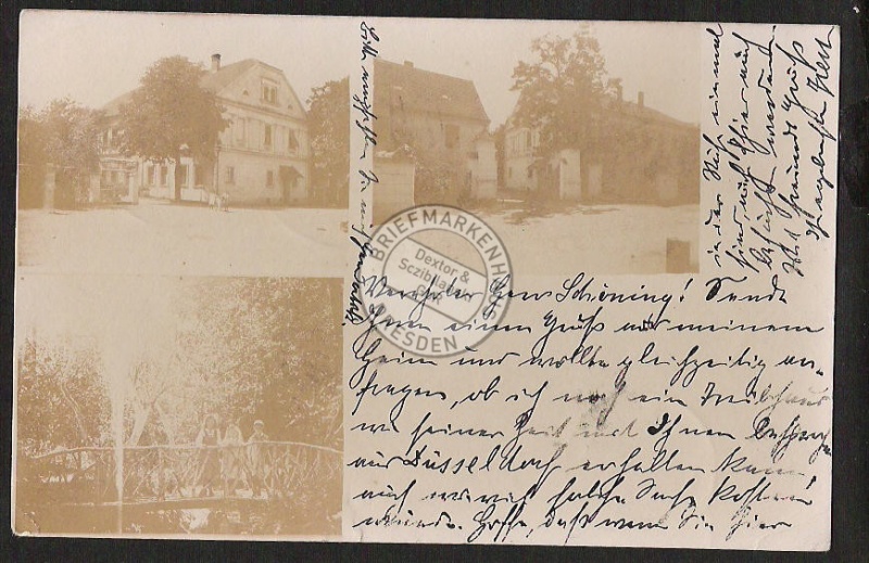 Foto AK Klitzschen Mockrehna 1905 