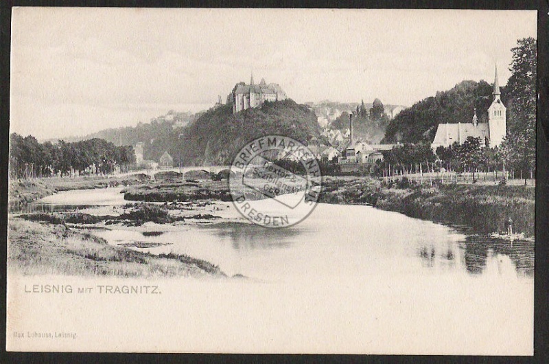 Leisnig mit Tragnitz Kirche Schloss Burg 