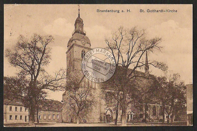 Brandenburg a. H. St. Gotthard Kirche 1919 