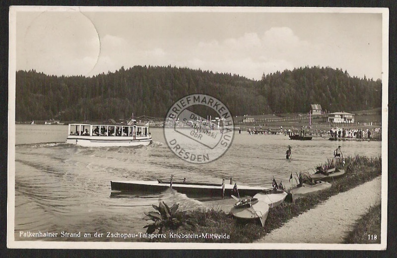 Falkenhainer Strand Zschopau Talsperre Kriebst 