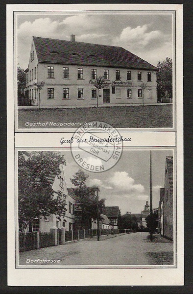 Naumburg Hallesche Straße Oststraße H.W. Hütti 