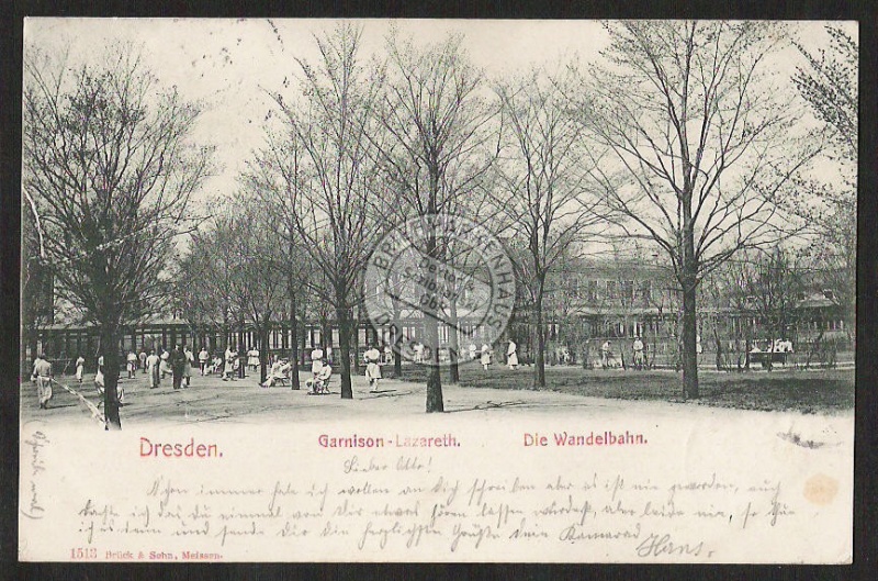 Dresden Garnision Lazareth Die Wandelbahn 