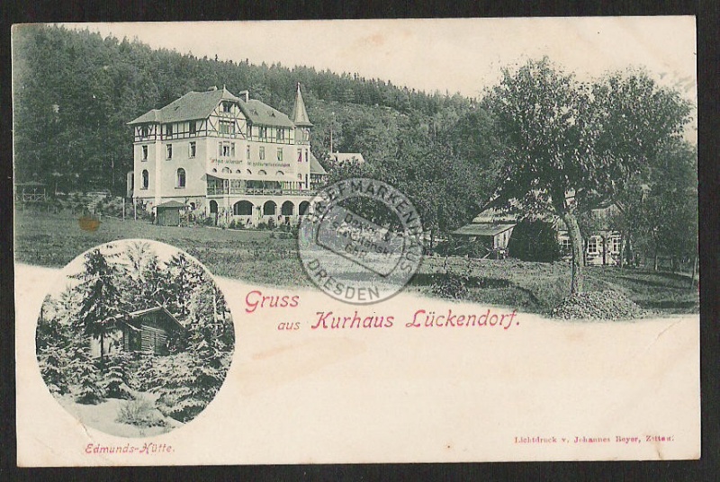 Kurhaus Lückendorf Weinstube Gaststätte Restau 