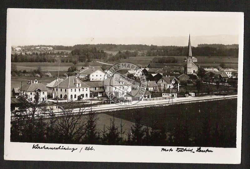 Kirchauschöring Haltepunkt Bahnhof 