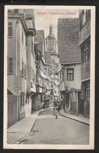 Stuttgart Turmstrasse Altstadt 