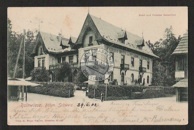 Rainwiese Grand Hotel und Pension 1902 