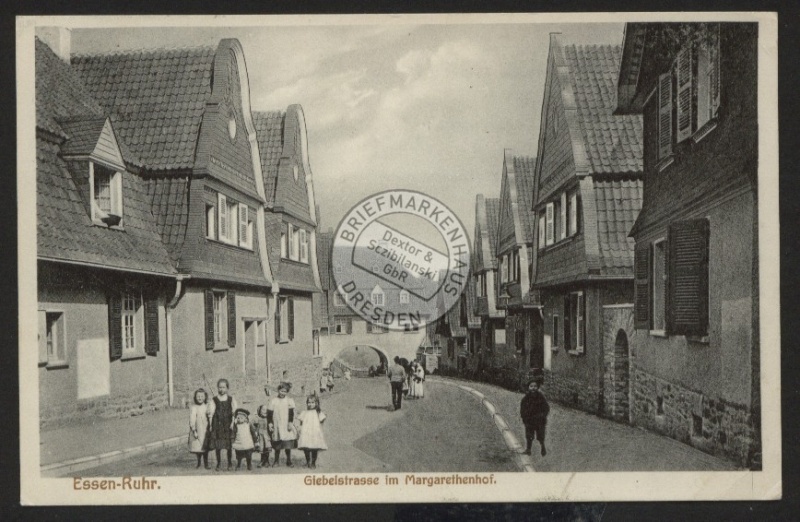 Essen Ruhr Giebelstrasse im Margarethenhof 