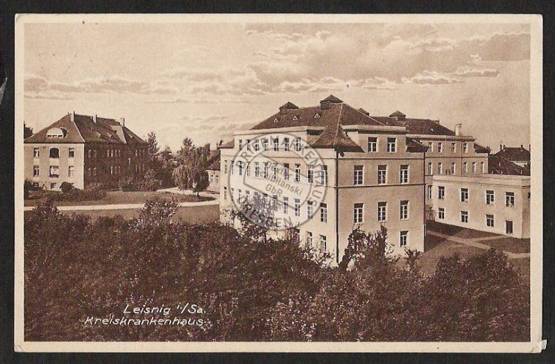Leisnig Kreiskrankenhaus Krankenhaus 1926 