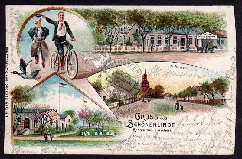 Schönerlinde Restaurant Wichert 1902 