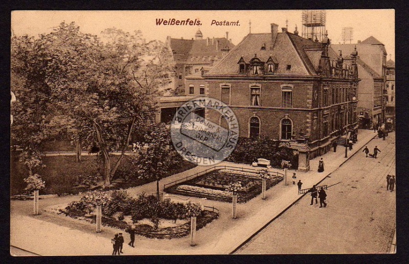 Weißenfels Postamt Post 1919 