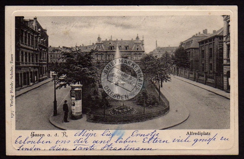 Essen Alfrediplatz 1902 