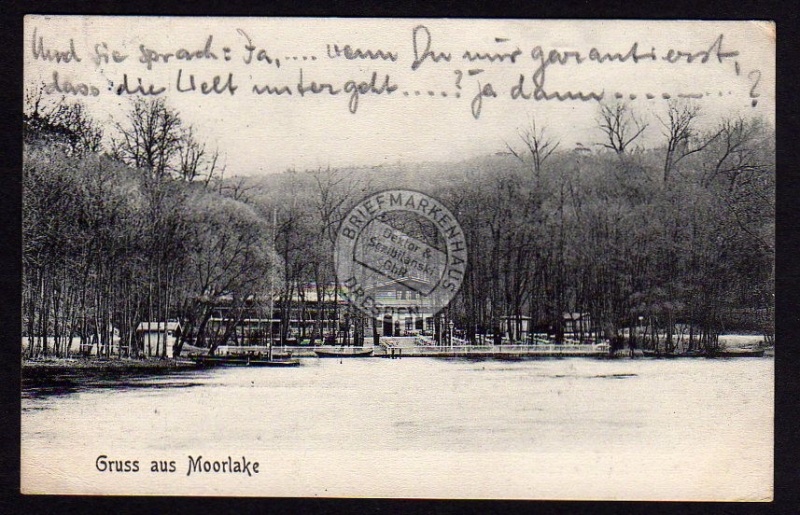 Moorlake See Gasthaus 1910 