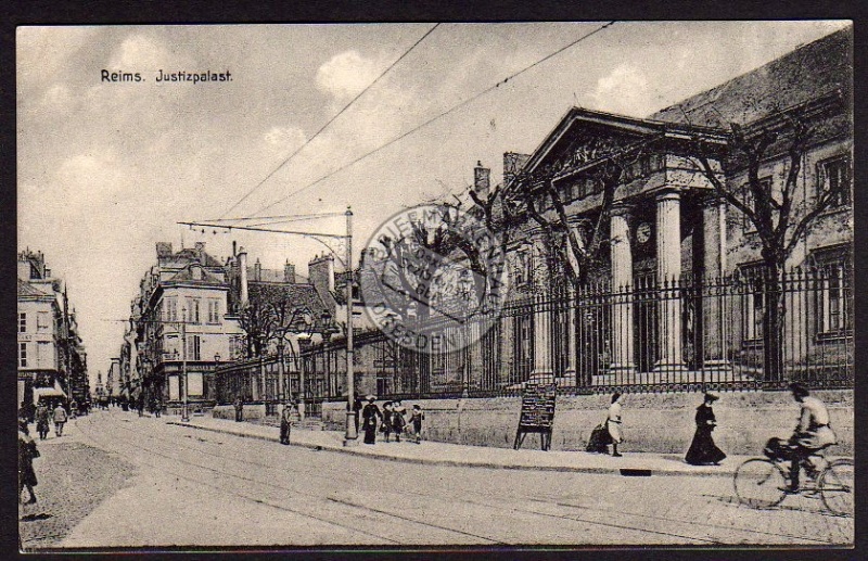 Reims Justizpalast ca 1917 