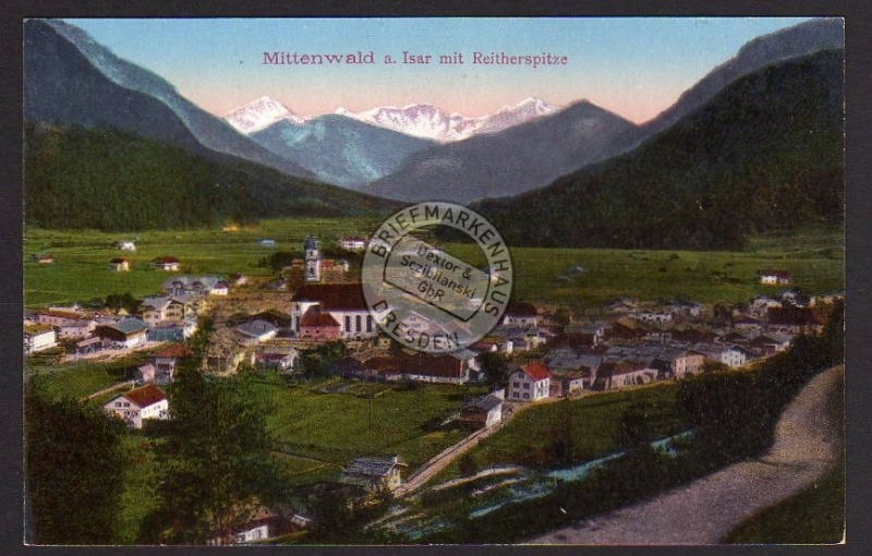 Mittenwald Isar Reitherspitze Garmisch 