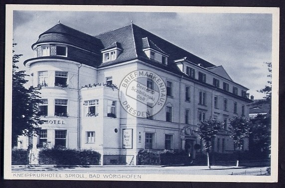 Bad Wörishofen Hotel Sproll 1940 