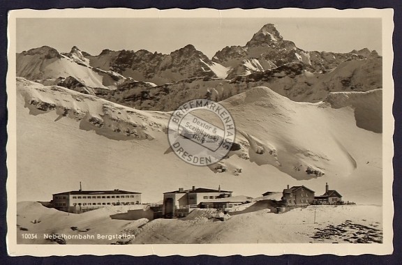 Nebelhornbahn Bergstation 1939 