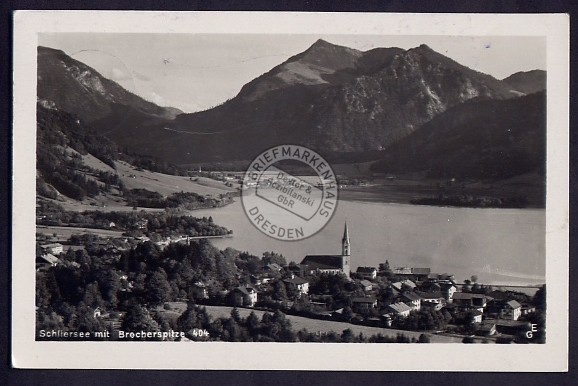 Schliersee Brecherspitze 1933 