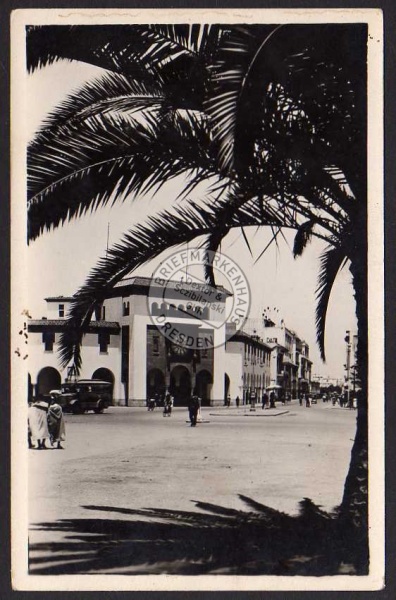 Rabat La Poste Postamt Post French Marocco 