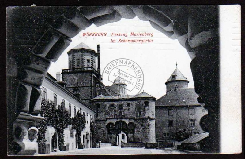 Würzburg Festung Marienberg Scherenbergertor 