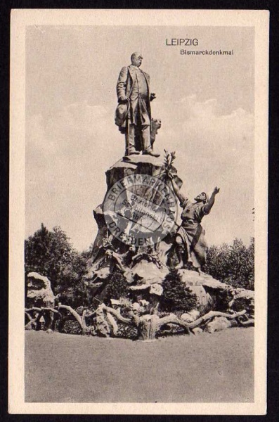 Leipzig Bismarck Bismarckdenkmal 