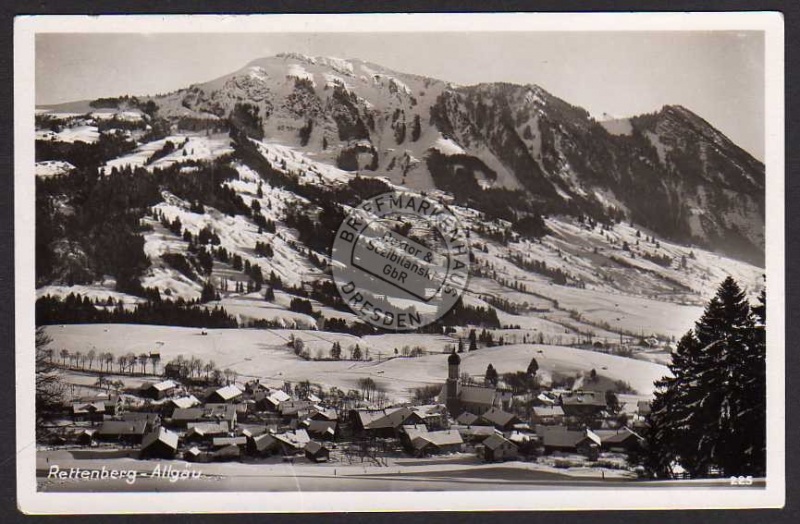 Rettenberg Allgäu im Winter 1940 