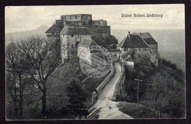 Ruine Hohen-Rechberg 1924 Hohenrechberg 