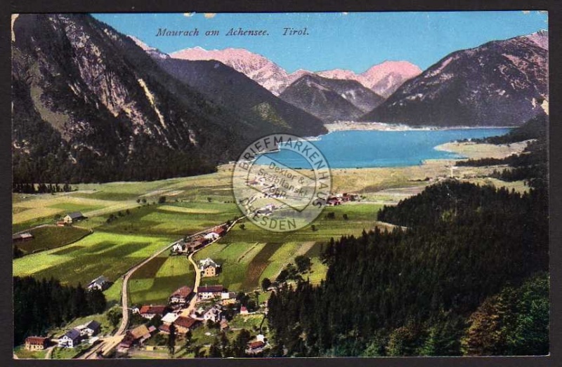 Maurach am Achensee Tirol 1911 