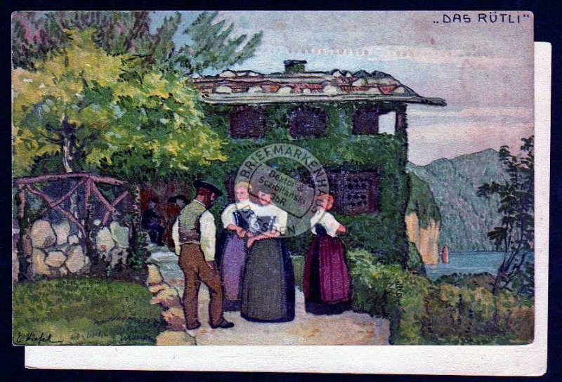 Ganzsache Bundesfeier 1913 GS Das Rütli 