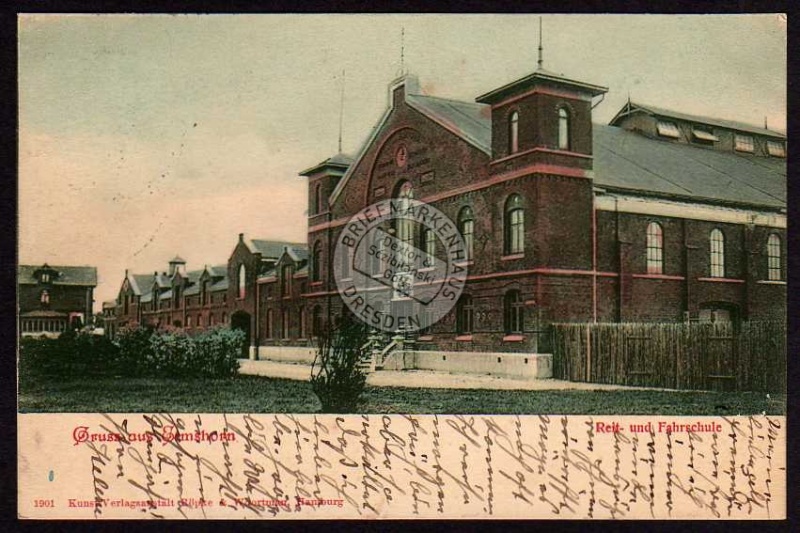 Elmshorn Reitschule Fahrschule 1901 