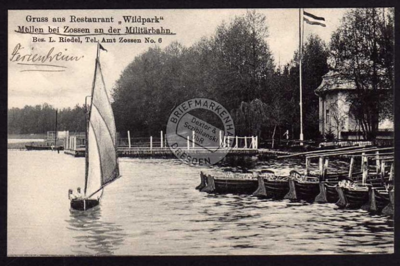 Mellen bei Zossen Restaurant Wildpark Militärb 