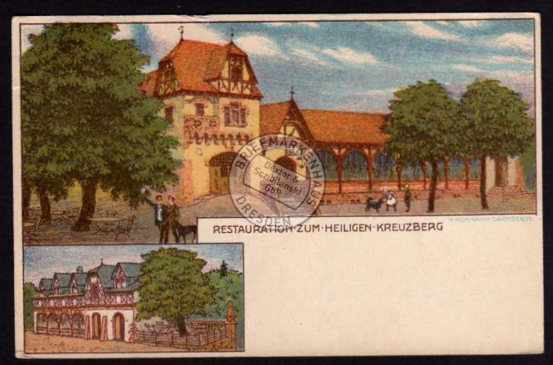 Darmstadt Restauration zum heiligen Kreuzberg 