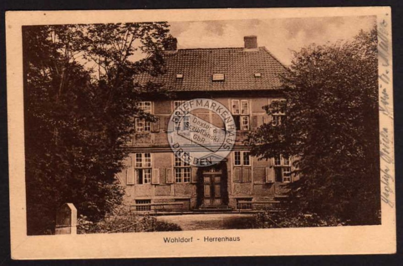 Wohldorf Hamburg 1926 Herrenhaus 